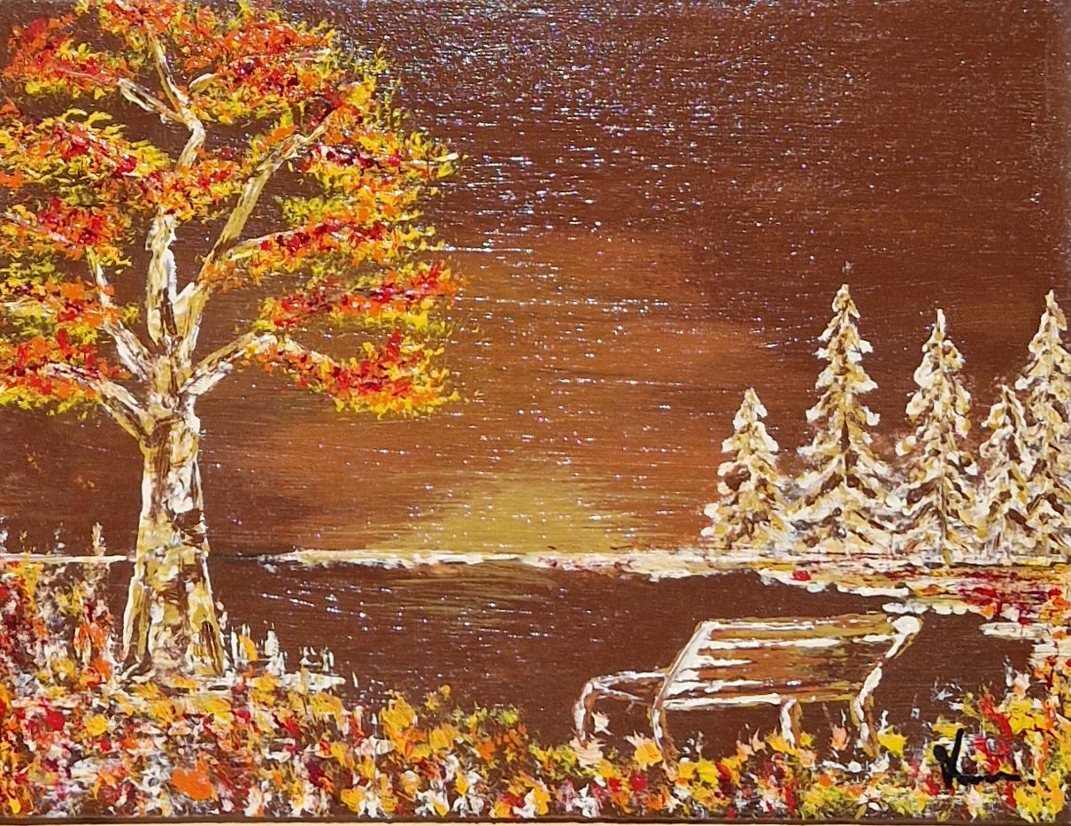 the quiet place 24x18 cm