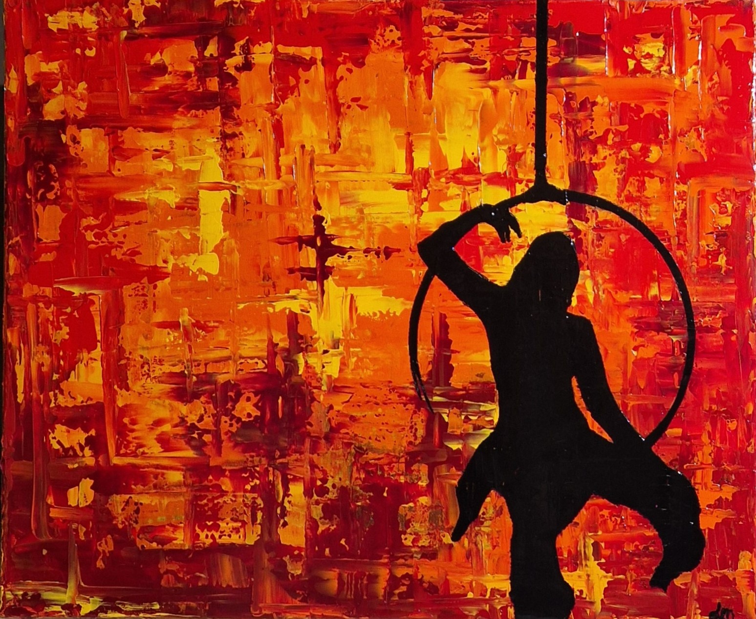 the world is yours 30x40 cm